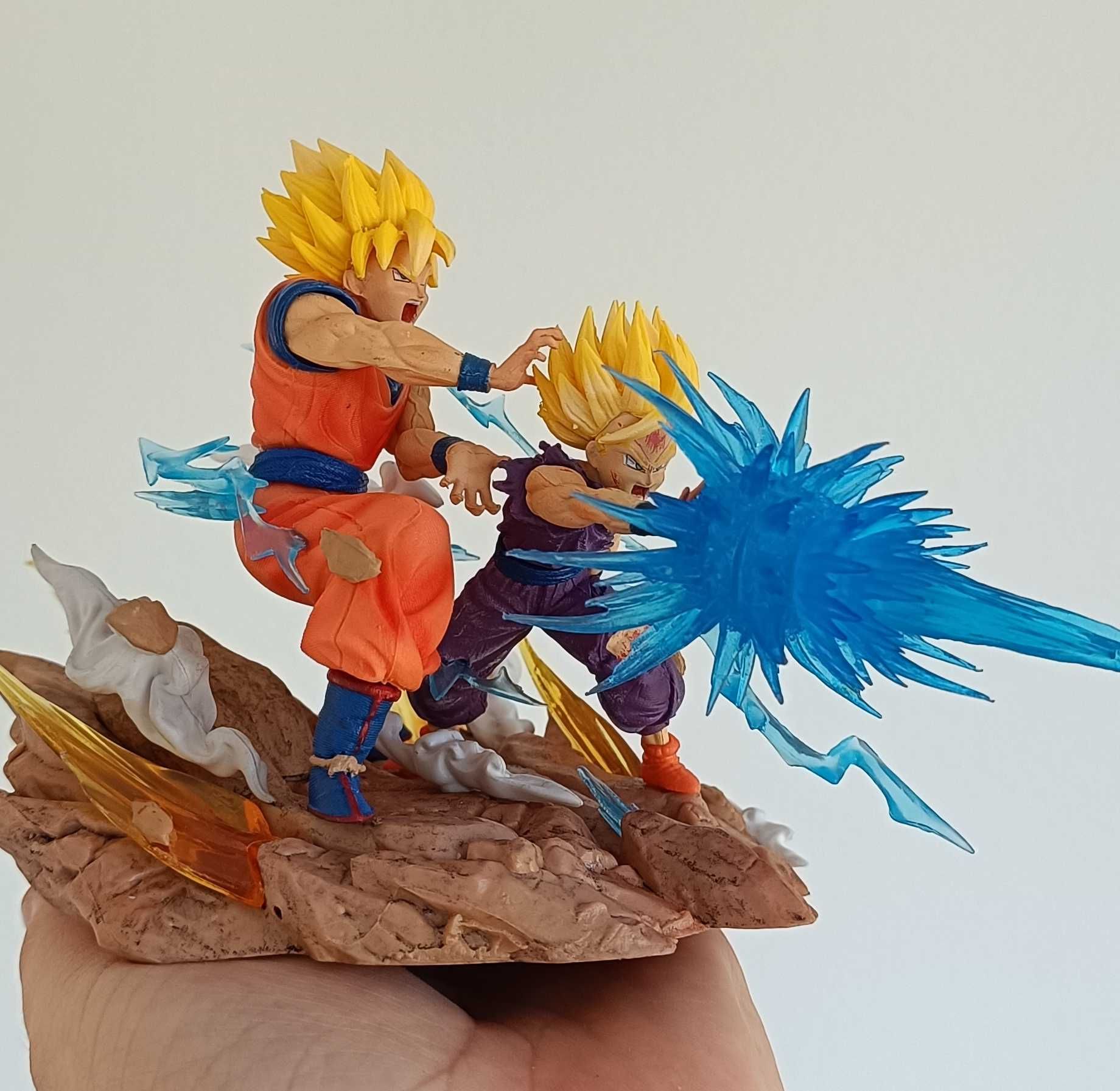 Figurka Dragon Ball Z Goku i Gohan SSJ NOWA 14.5cm