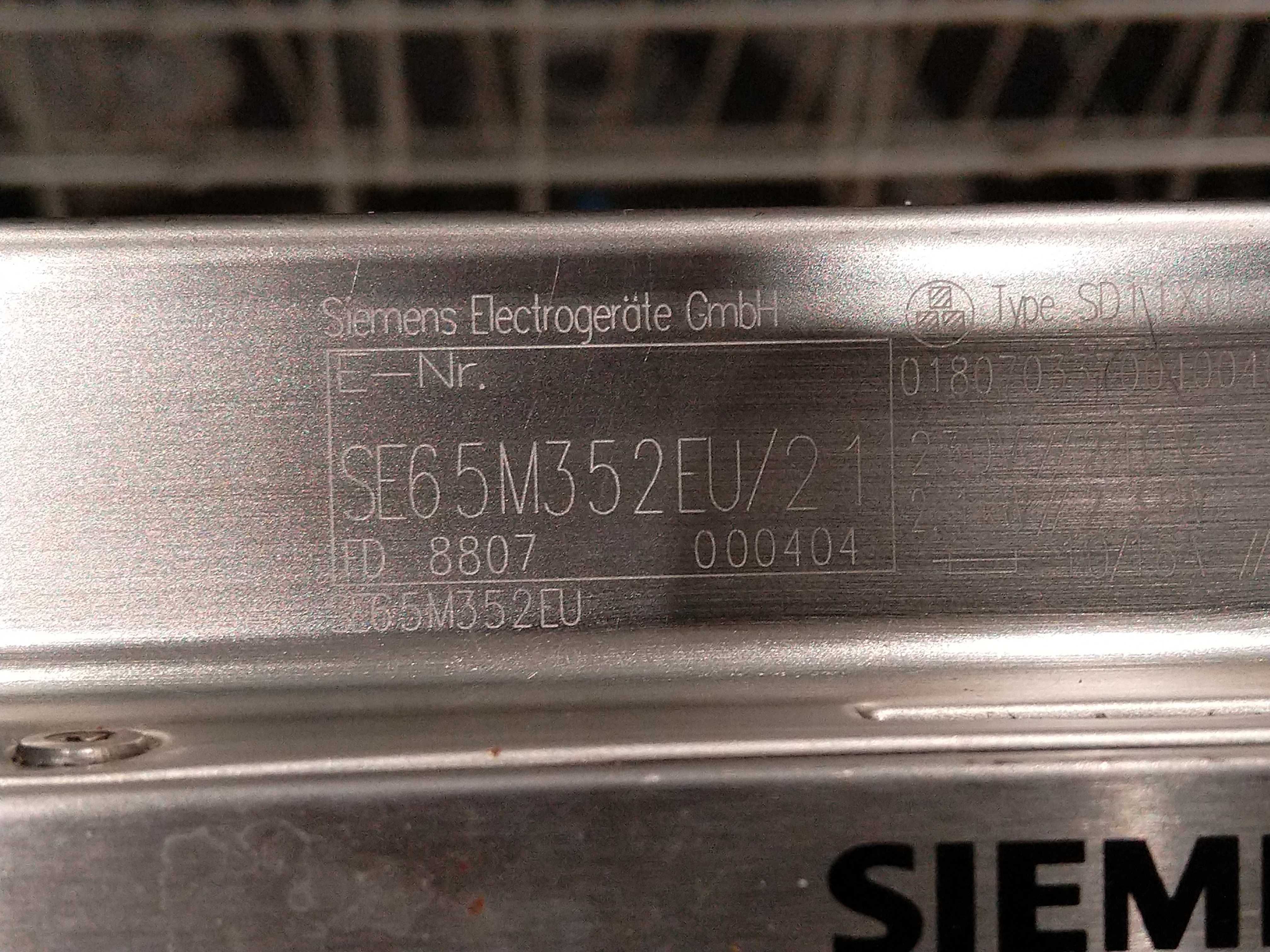 Zmywarka Siemens SE65. Uszkodzona pompa