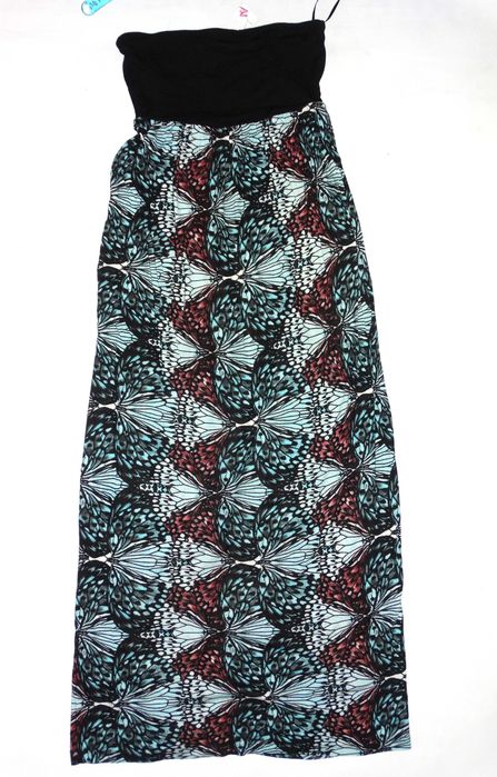 _F&F_Fajna lekka letnia sukienka Maxi_R.XS/S