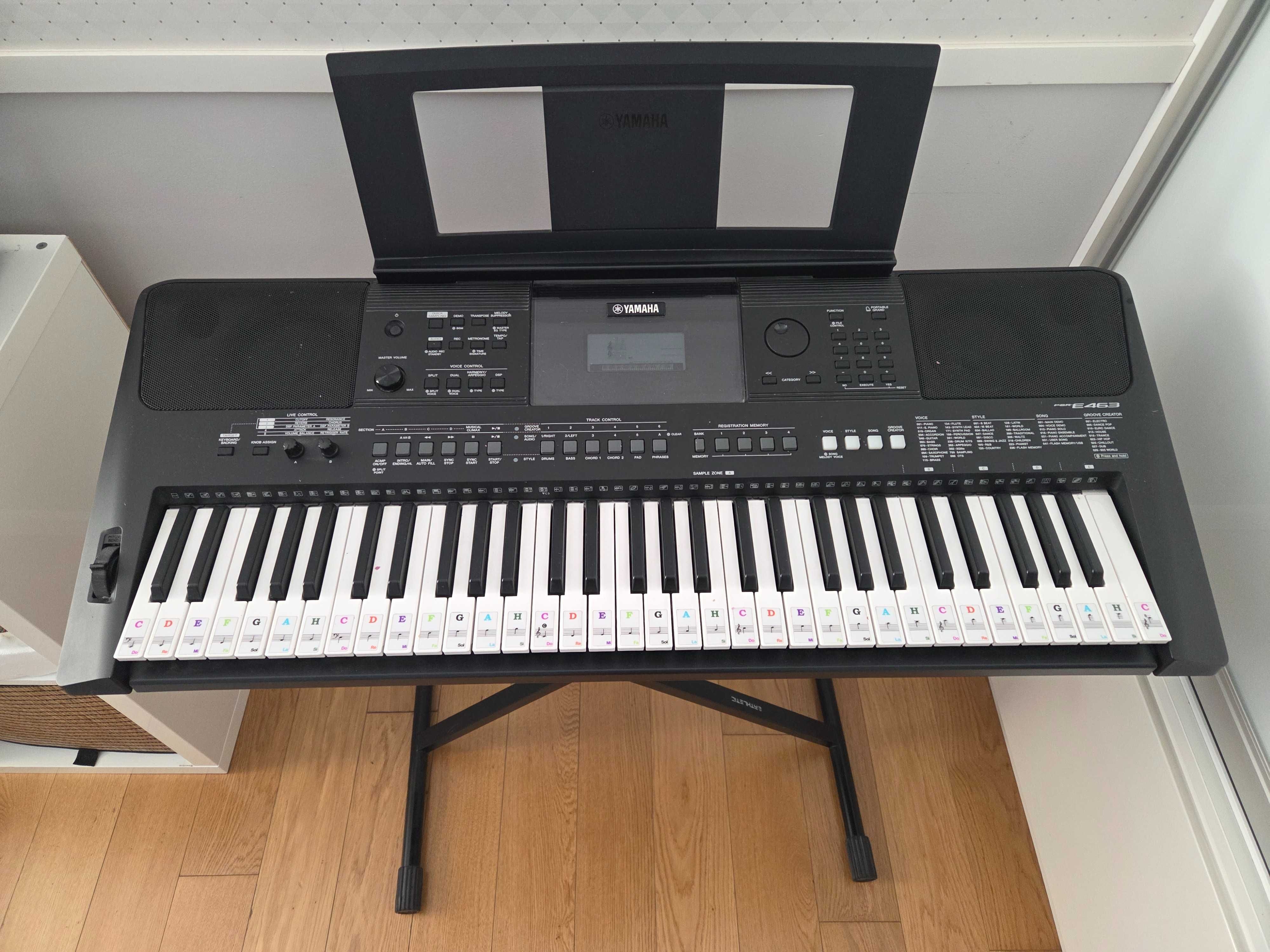 Keyboard Yamaha PSR E463