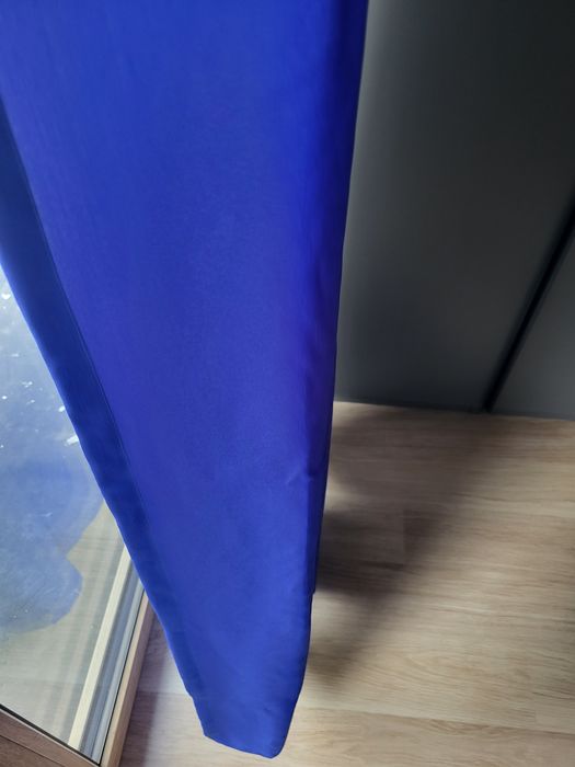 Dwie zasłony na taśmie marszczonej