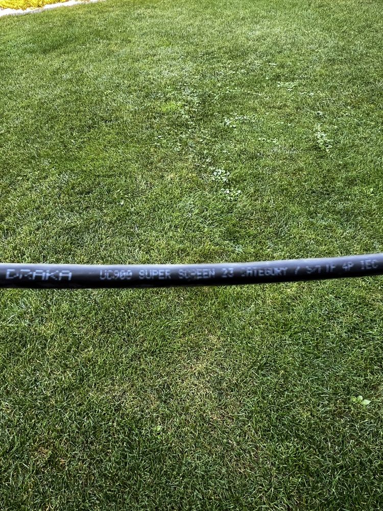 Kabel DRAKA skrętka Kat7 ziemny z Niemiec 21m
