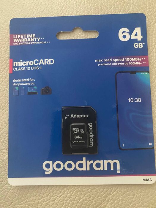 Karta Micro SD Goodram 64 GB