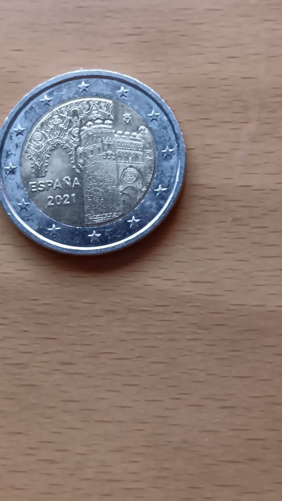 Moeda 2 euros Espanha B/estado!