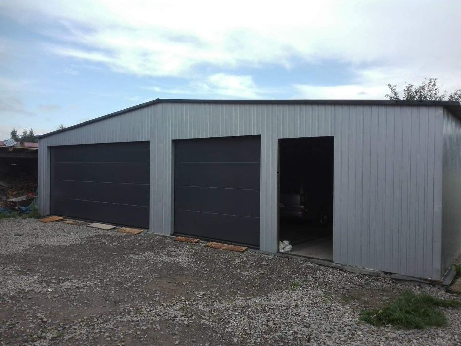 garaż drewnopodobny 6x5,6x6,6x9, garaże blaszane na wymiar