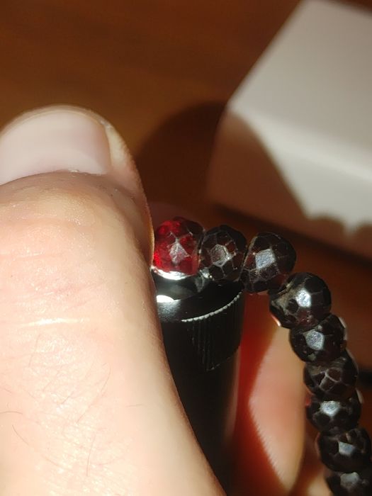 Редкие винтажные старинные гранатовые бусы до 1917 года