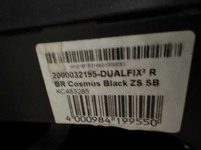Britax Romer Dualfix 2R Cosmos Black 0-18 kg