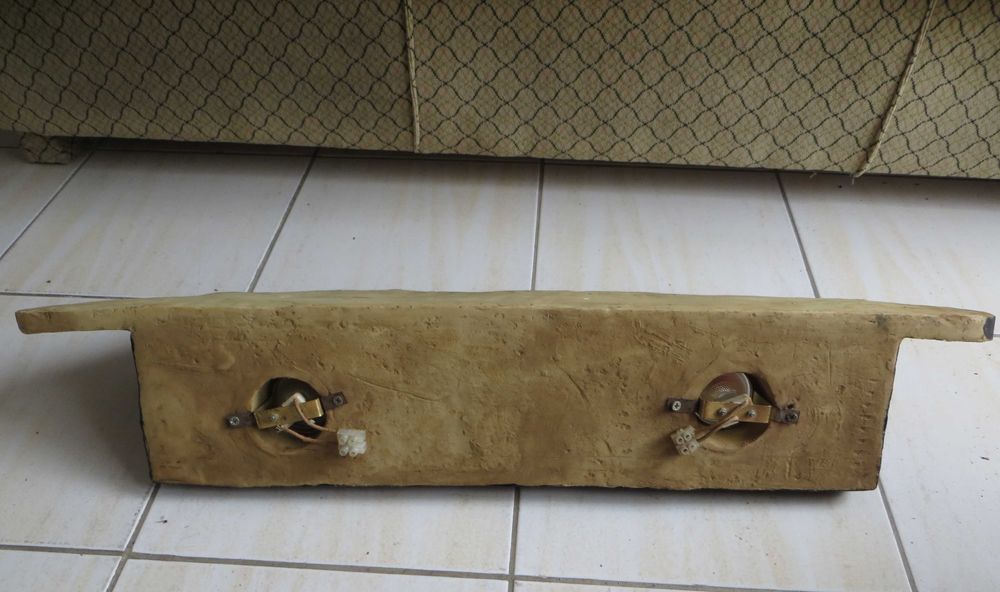 Antiguidades Candeeiro  Parede Resina e Fibra Vidro com 75 cm