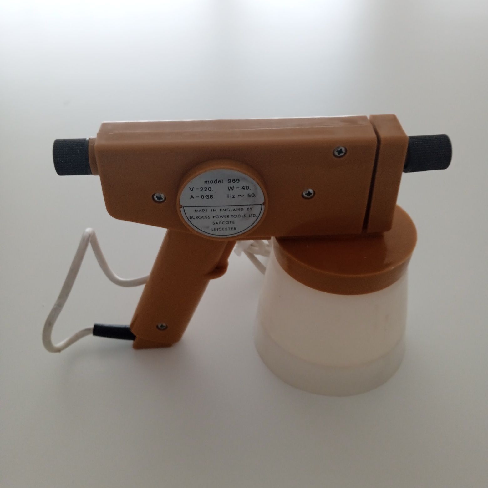 Pistola de pintura elétrica