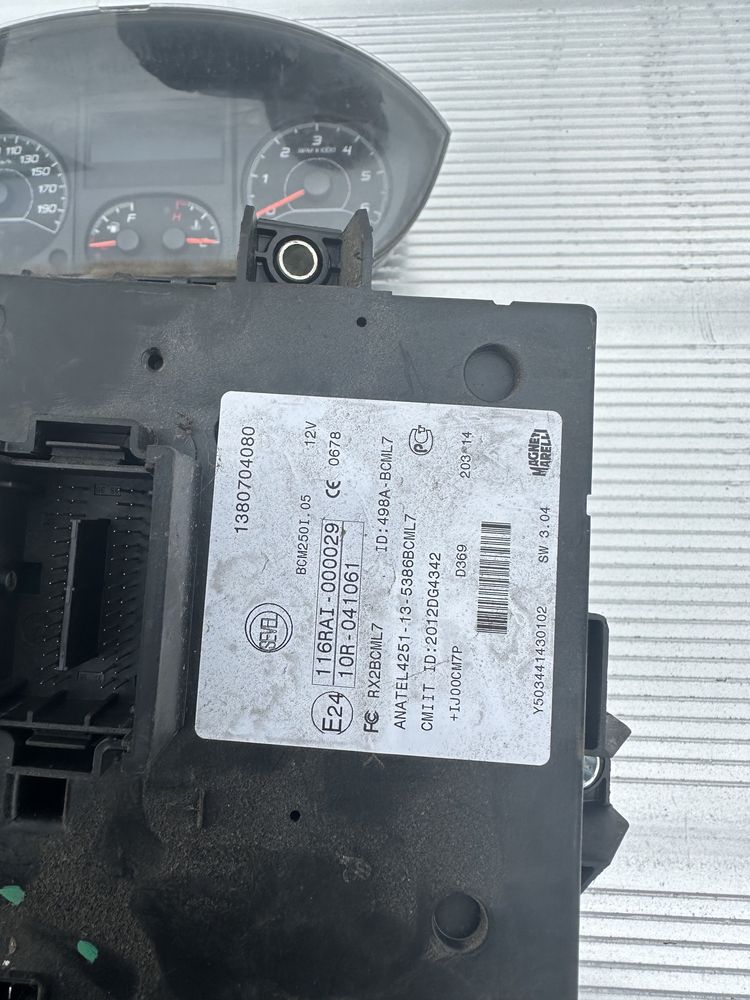 Zestaw startowy odpaleniowy komputer silnika ducato 2.3 lift 2015 e5