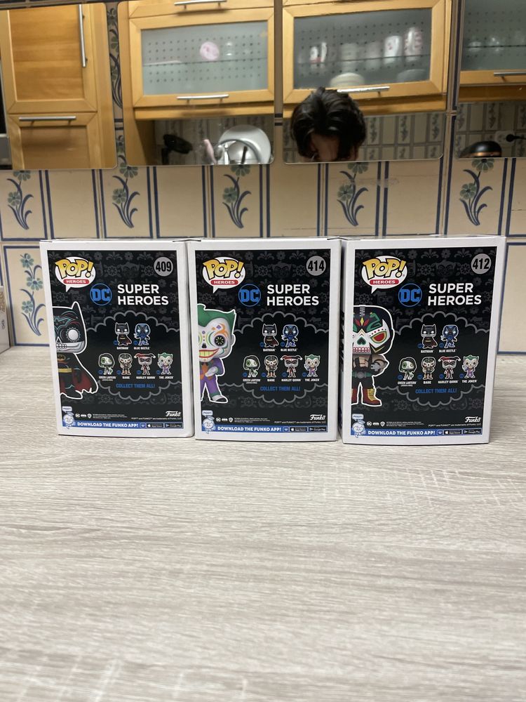 Pop figures dia de los muertos