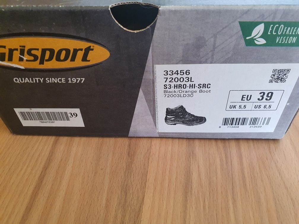 Sprzedam NOWE buty robocze r. 39