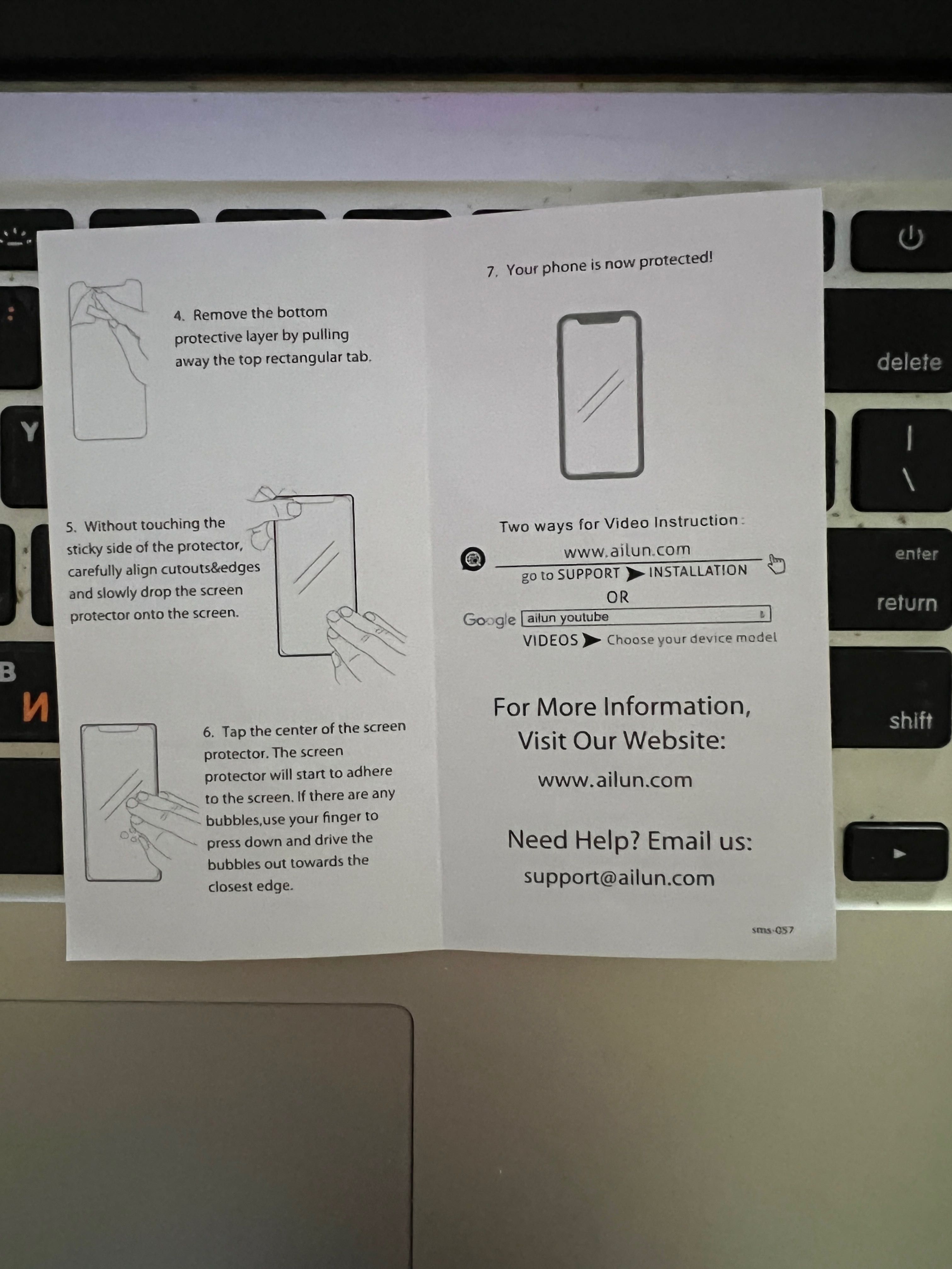 Захисне скло  плівка на iPhone 11 Pro Max