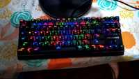 Клавиатура проводная Modecom Volcano RGB Lanparty Brown Switch USB