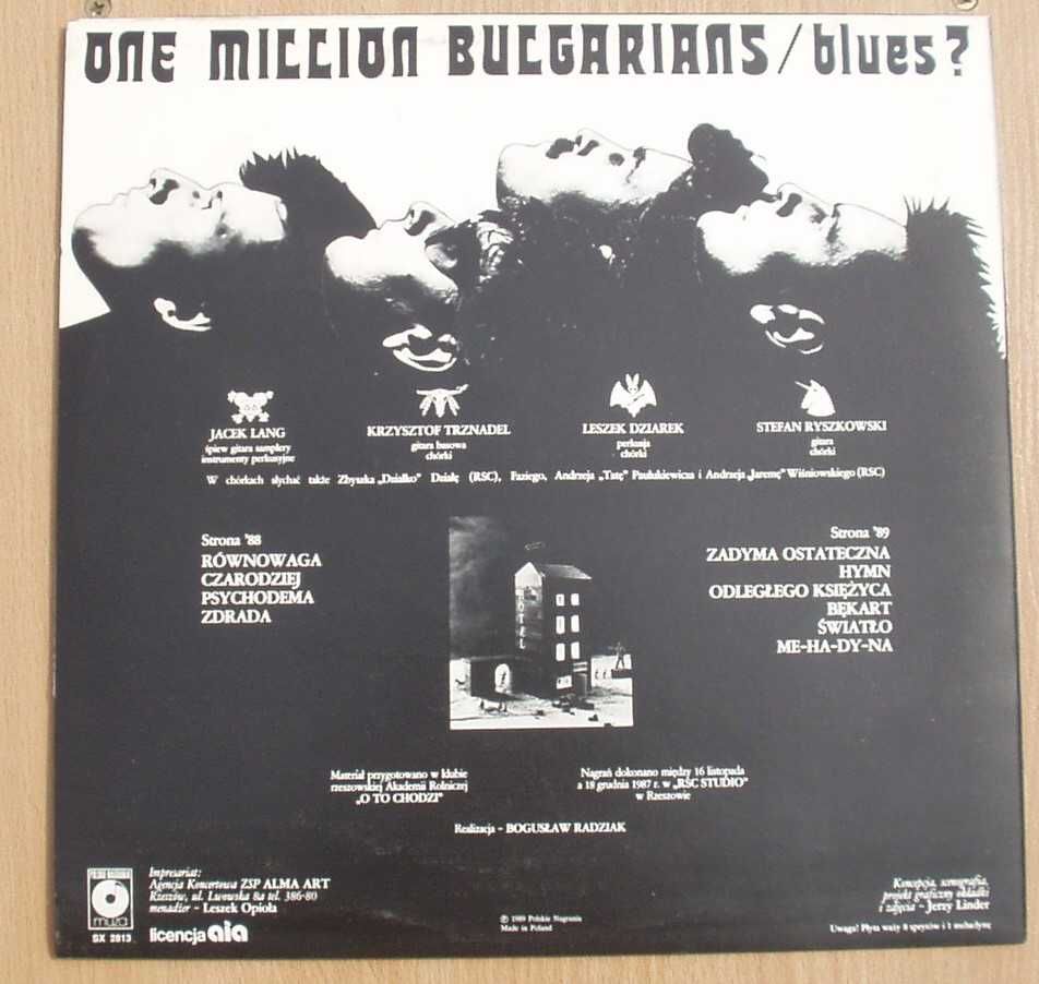 One Million Bulgarians "Blues?"  płyta winyl