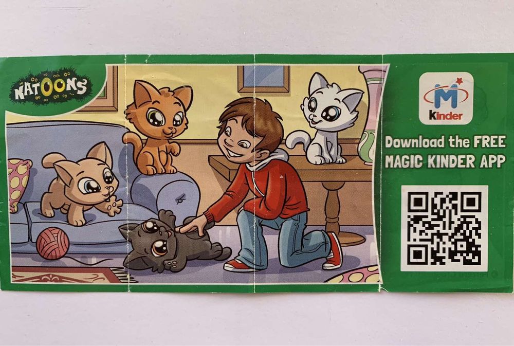 Серия киндер Котики - Погладь меня (2015) журнал Кошечки FS005-008