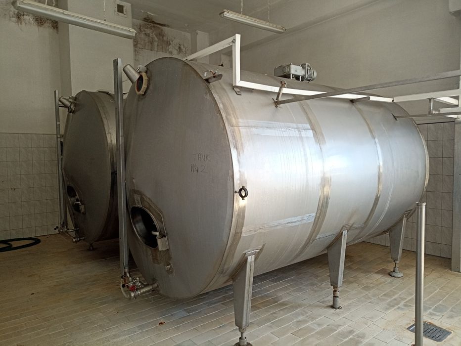 Zbiornik kwasoodporny nierdzewny 10000 litrów tank