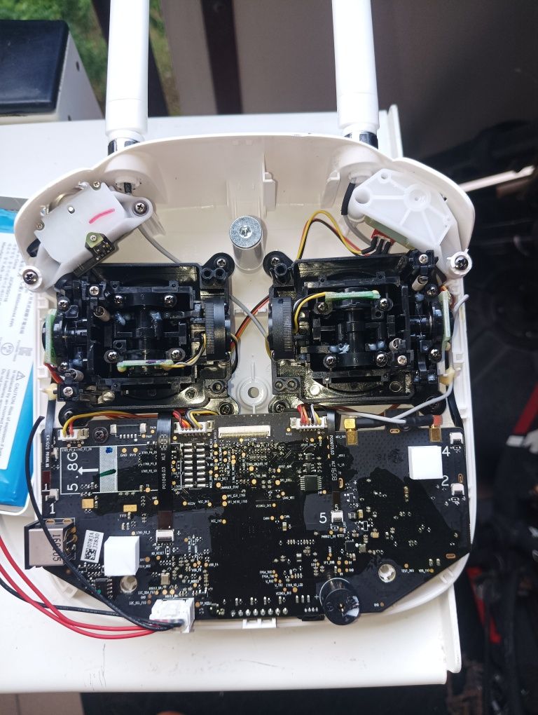 Pilot do drona Dji Phantom