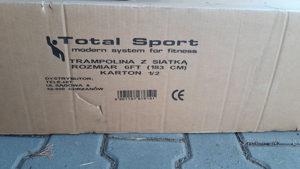 Siatka ochronna do trampoliny ze stelażem 6FT / 283 cm