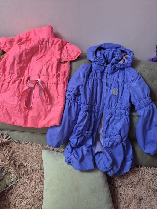 Великий пакет одягу на дiвчинку 6-7рокiв