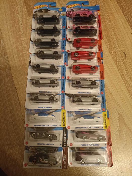 Zestaw Hot Wheels 21 szt. Porsche