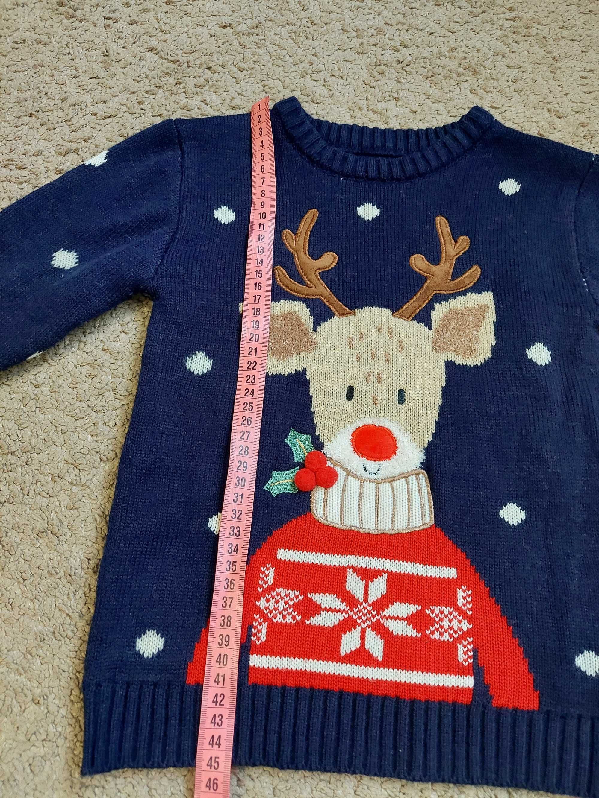 Новорічний светр 5-6 років