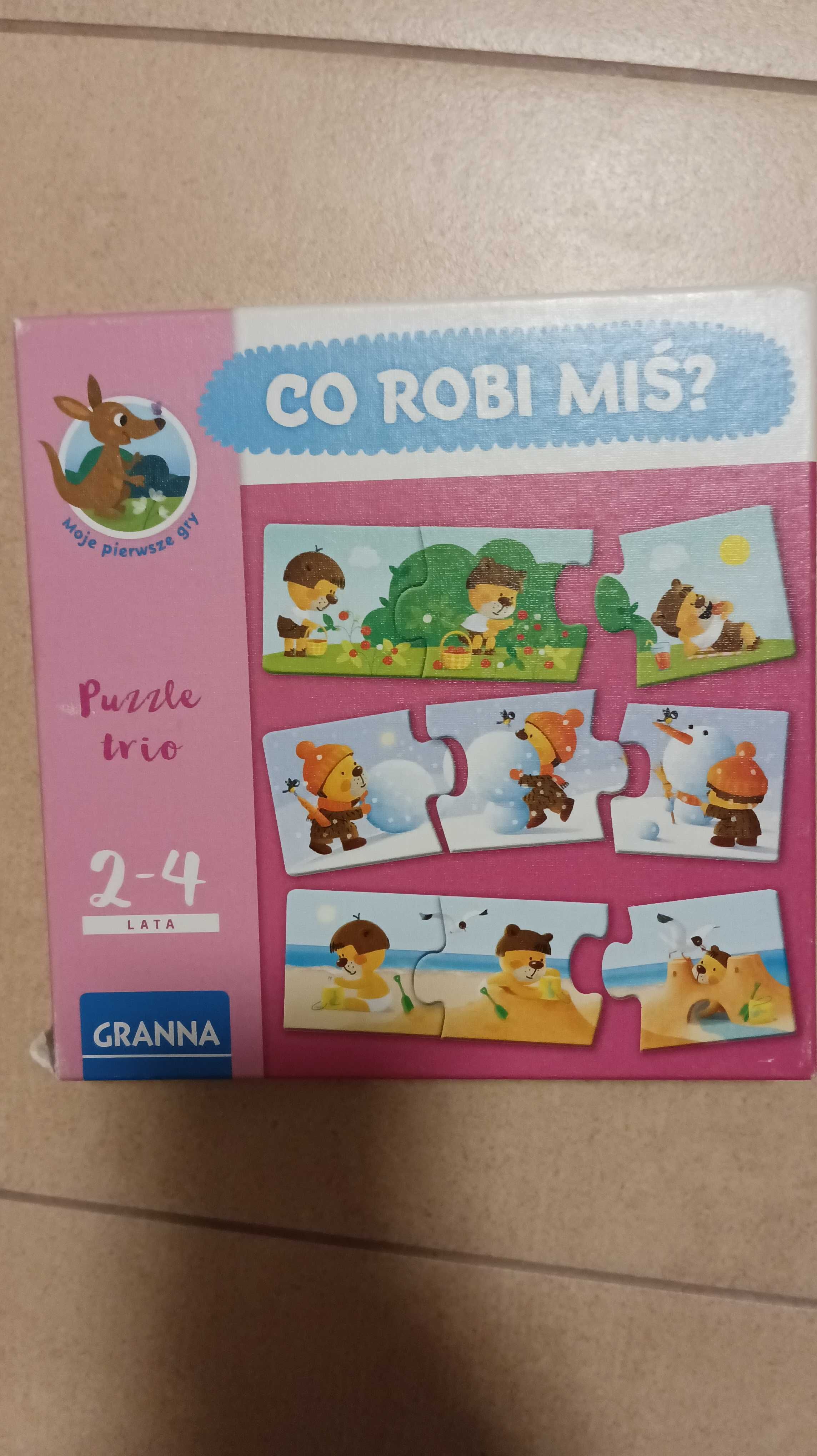 Gry, puzzle dla dzieci