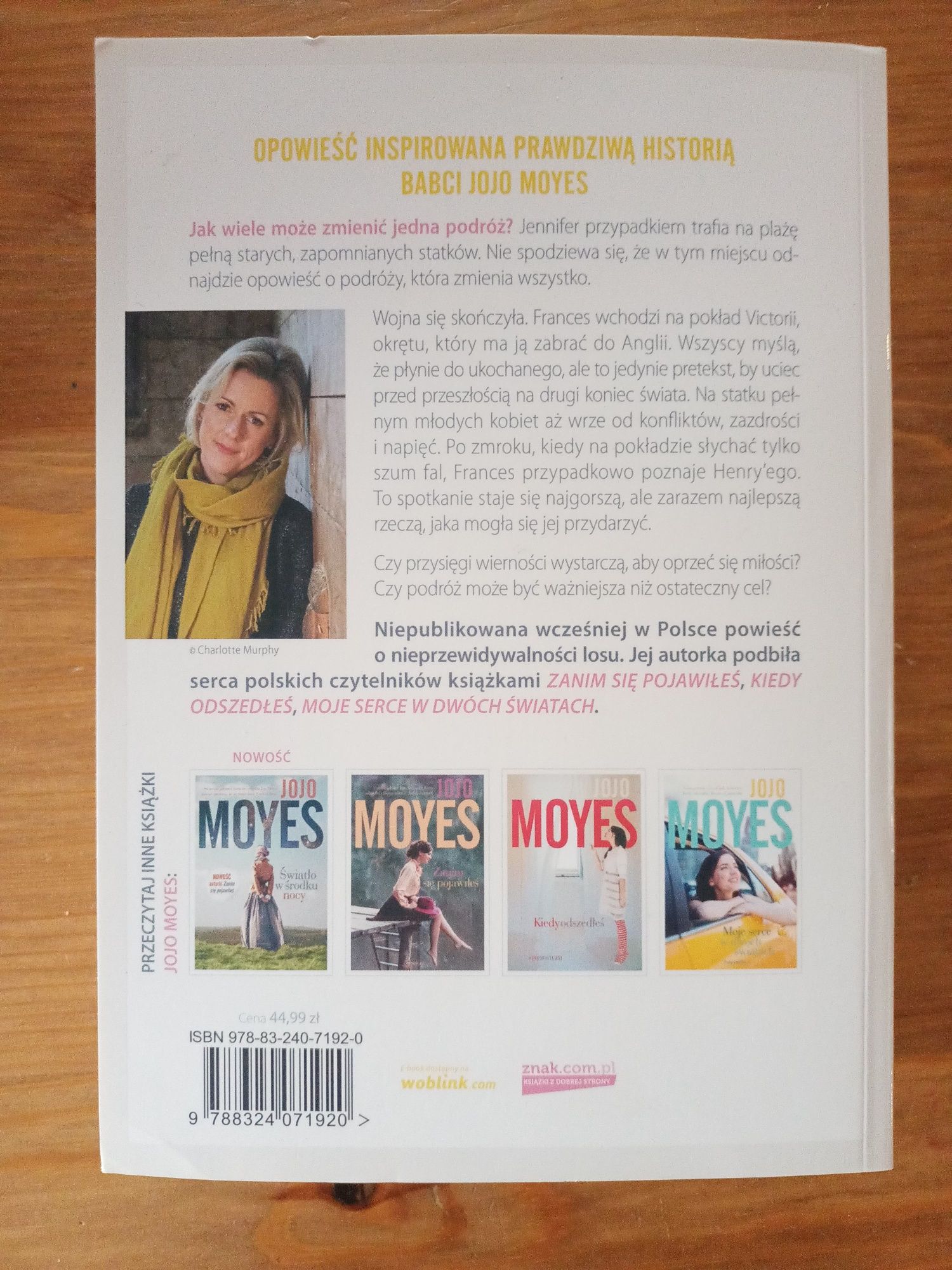 Nowa książka Jojo Moyes "W samym sercu morza"