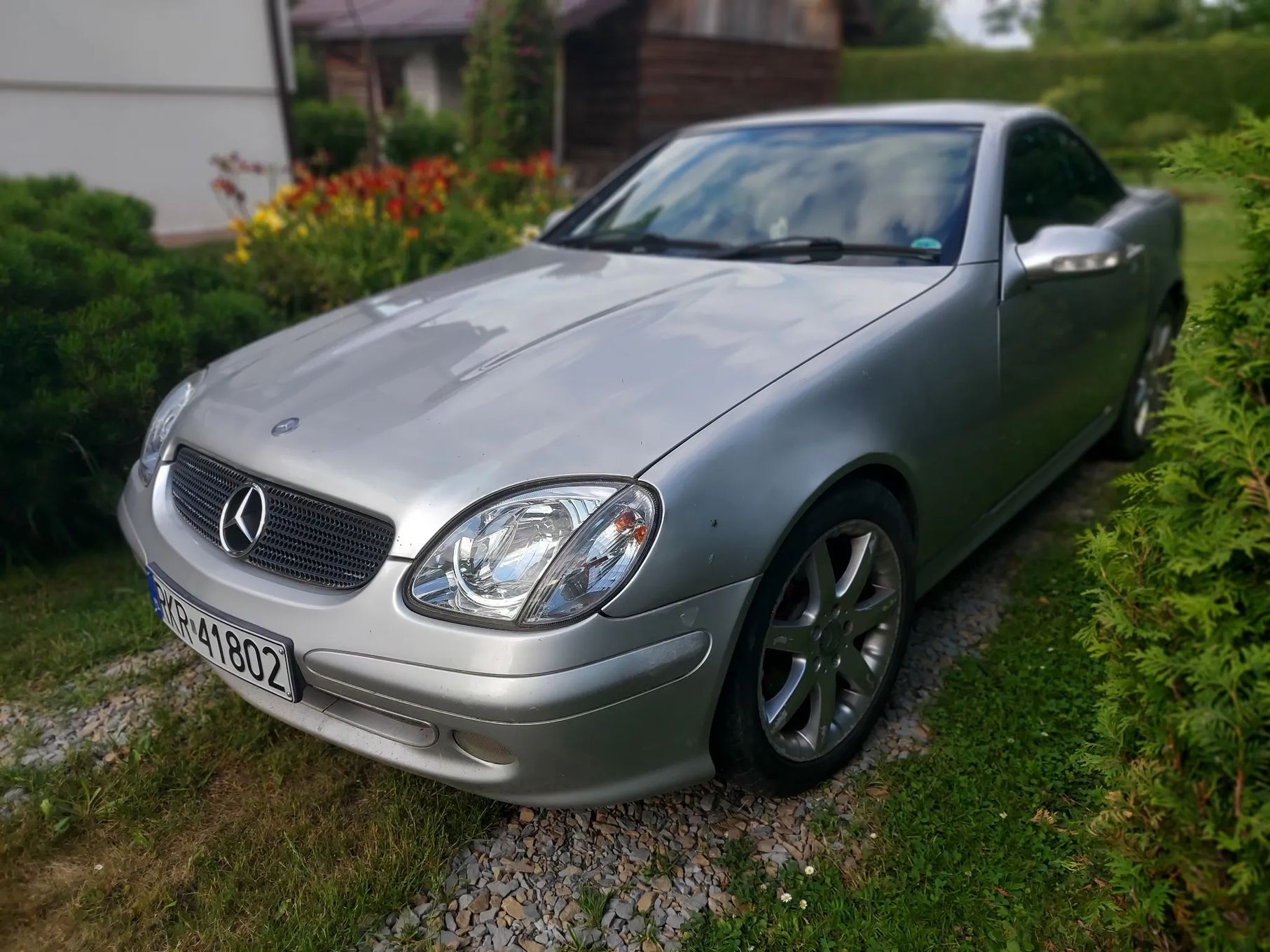 Mercedes-Benz SLK anglik, pierwszy właściciel