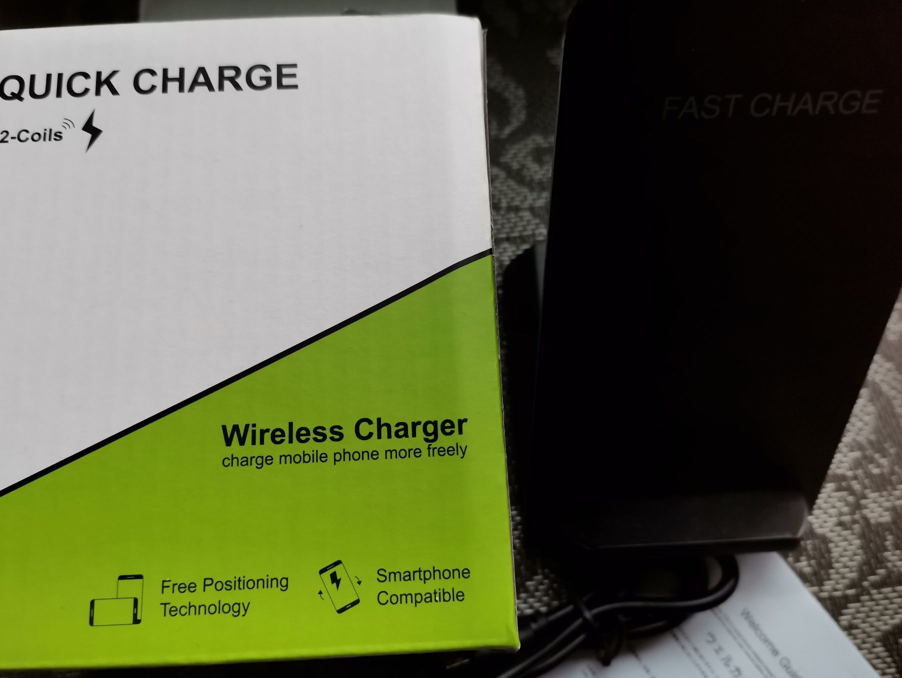 Ładowarka IQ bezprzewodowa. Działa Samsung, Huawei