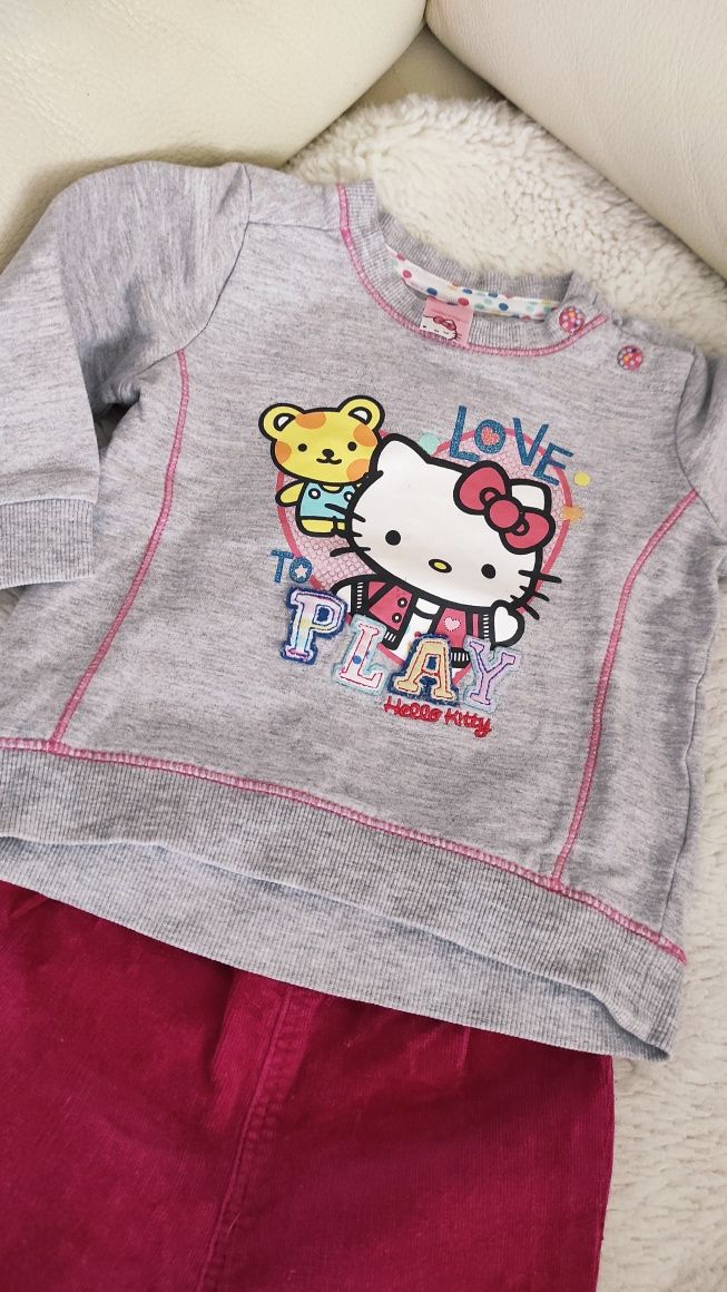 SG Bluza 68 , 74 , bluza dla dziewczynki 68 , 74 Hello Kitty