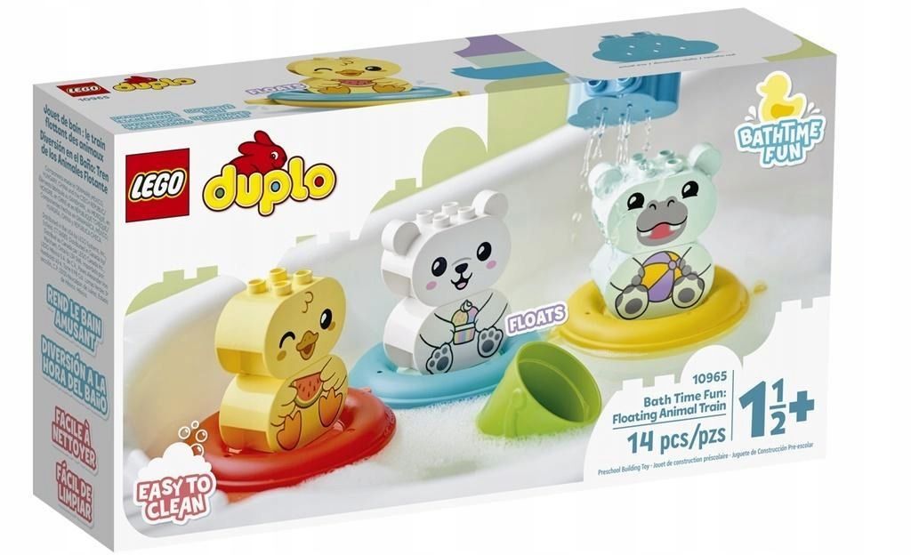 Lego Duplo Zabawa W Kąpieli: Pływający Pociąg.