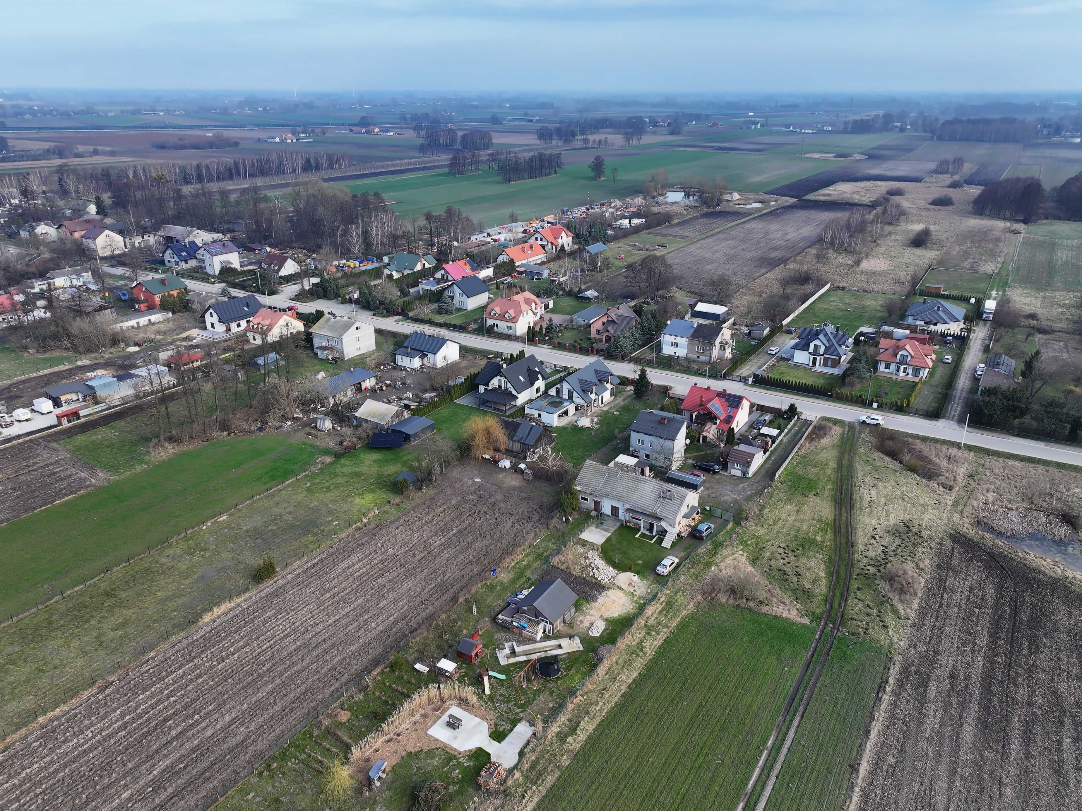 Dom w trakcie budowy Nowe Kozłowice