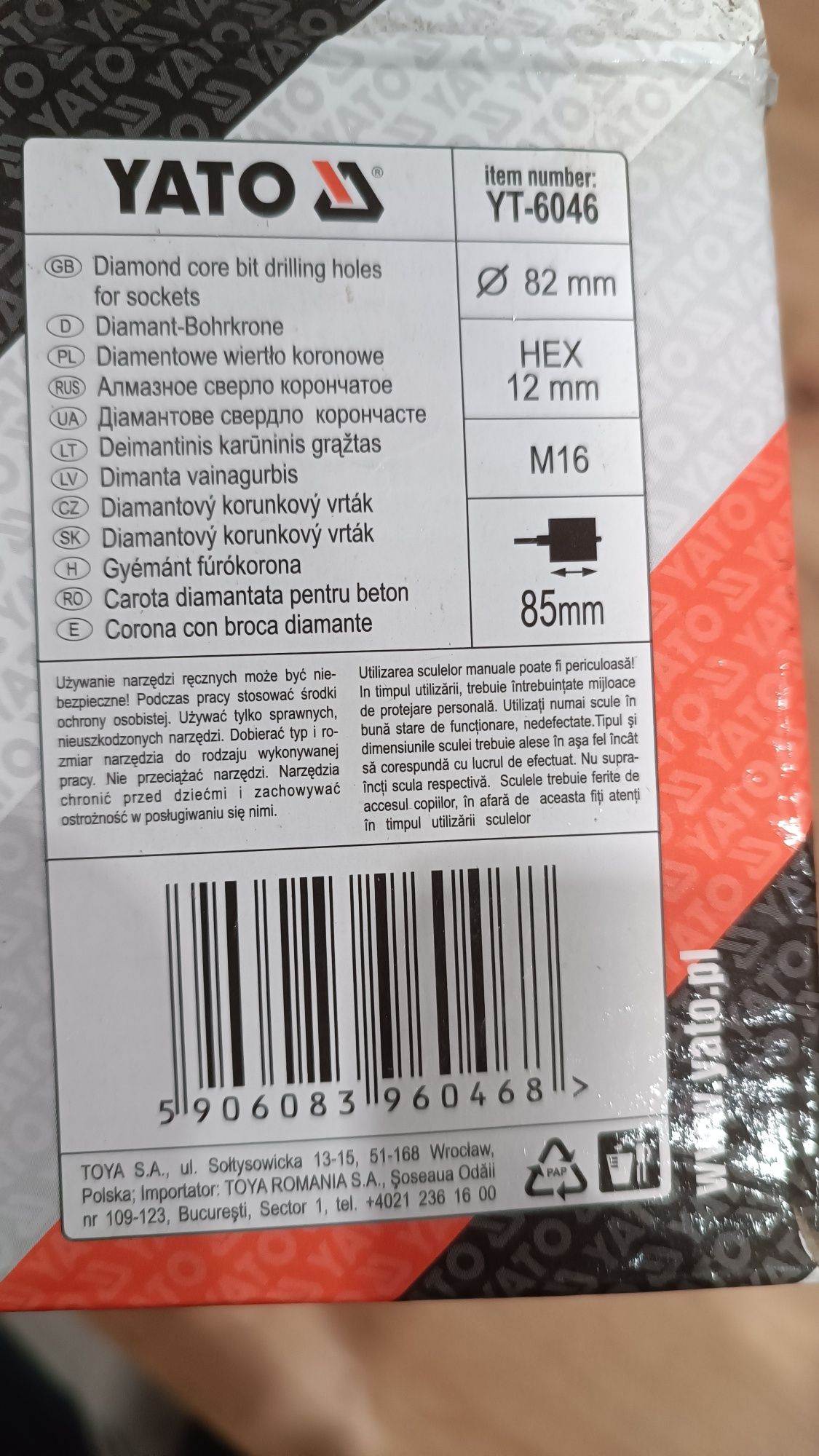 Wietło koronkowe yato YT-6046