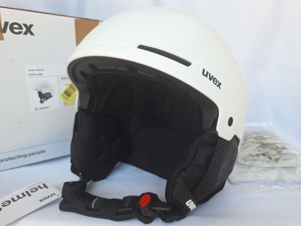 Kask narciarski Uvex Stance White Matt L 58-62cm