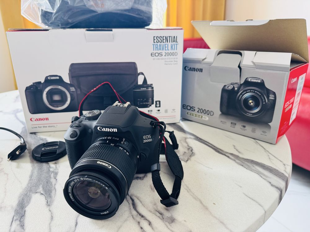 Aparat Canon Eos 2000D Nowy