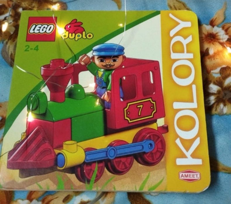 Książeczka LEGO kolory