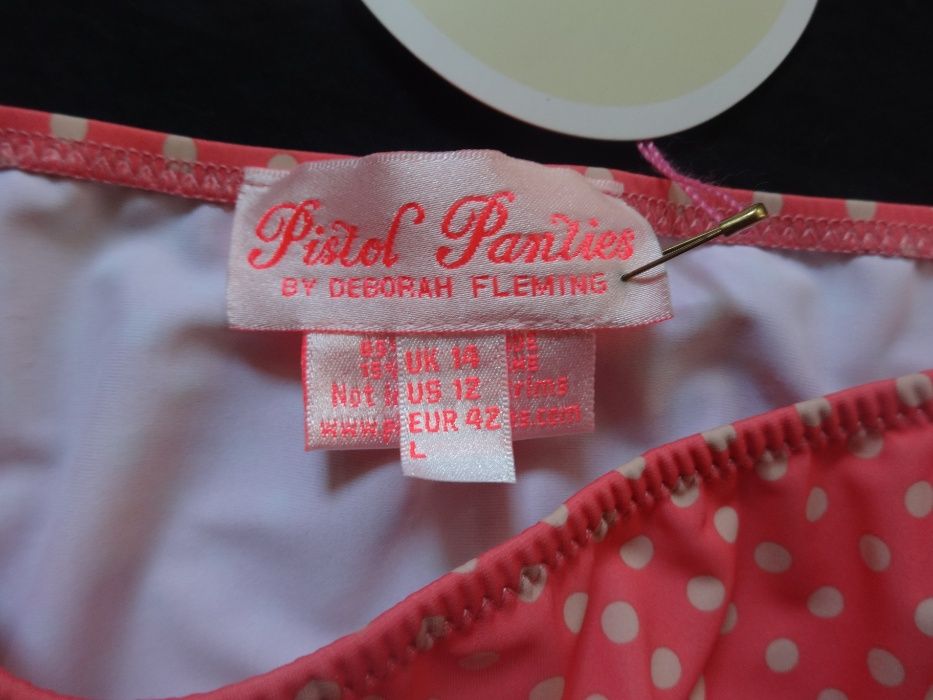 PISTOL PANTIES kostium kąpielowy strój dwuczęściowy 42 XL