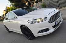 FORD FUSION 2.0 ECOBOOST 241KM 4x4 - 2015R Biała perła