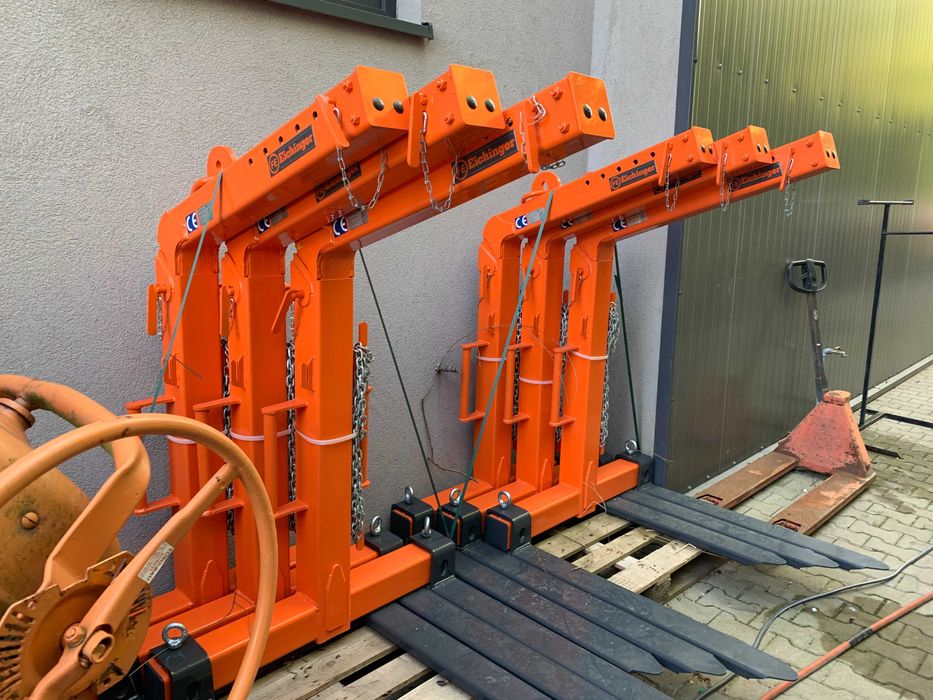 Widły Palet zawiesie dźwigowe Hds EICHINGER 1,5T samopoziom Niemieckie