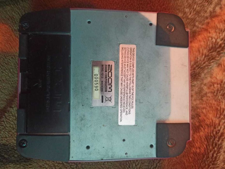 Гітарний процесор ефектів Zoom G1J John 5