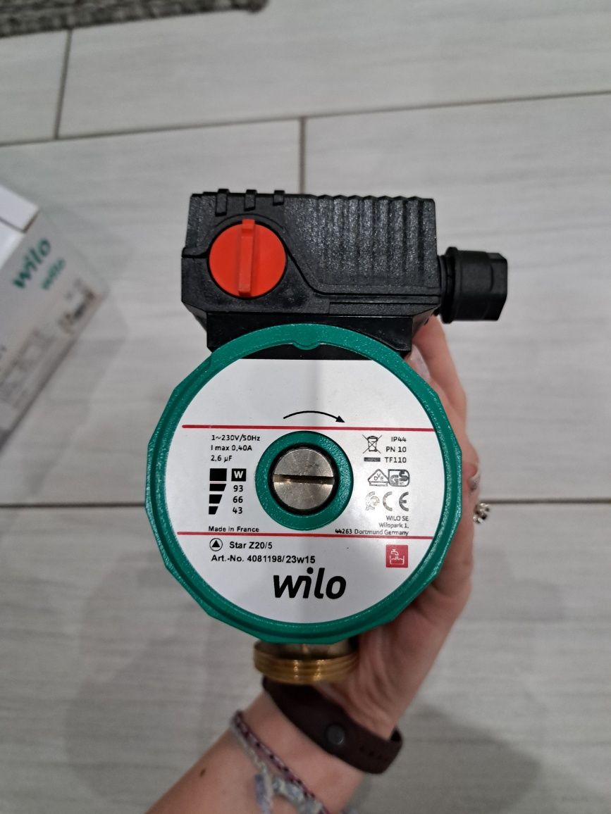 Pompa obiegową Wilo