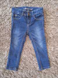Spodnie Jeansy dżinsy 92