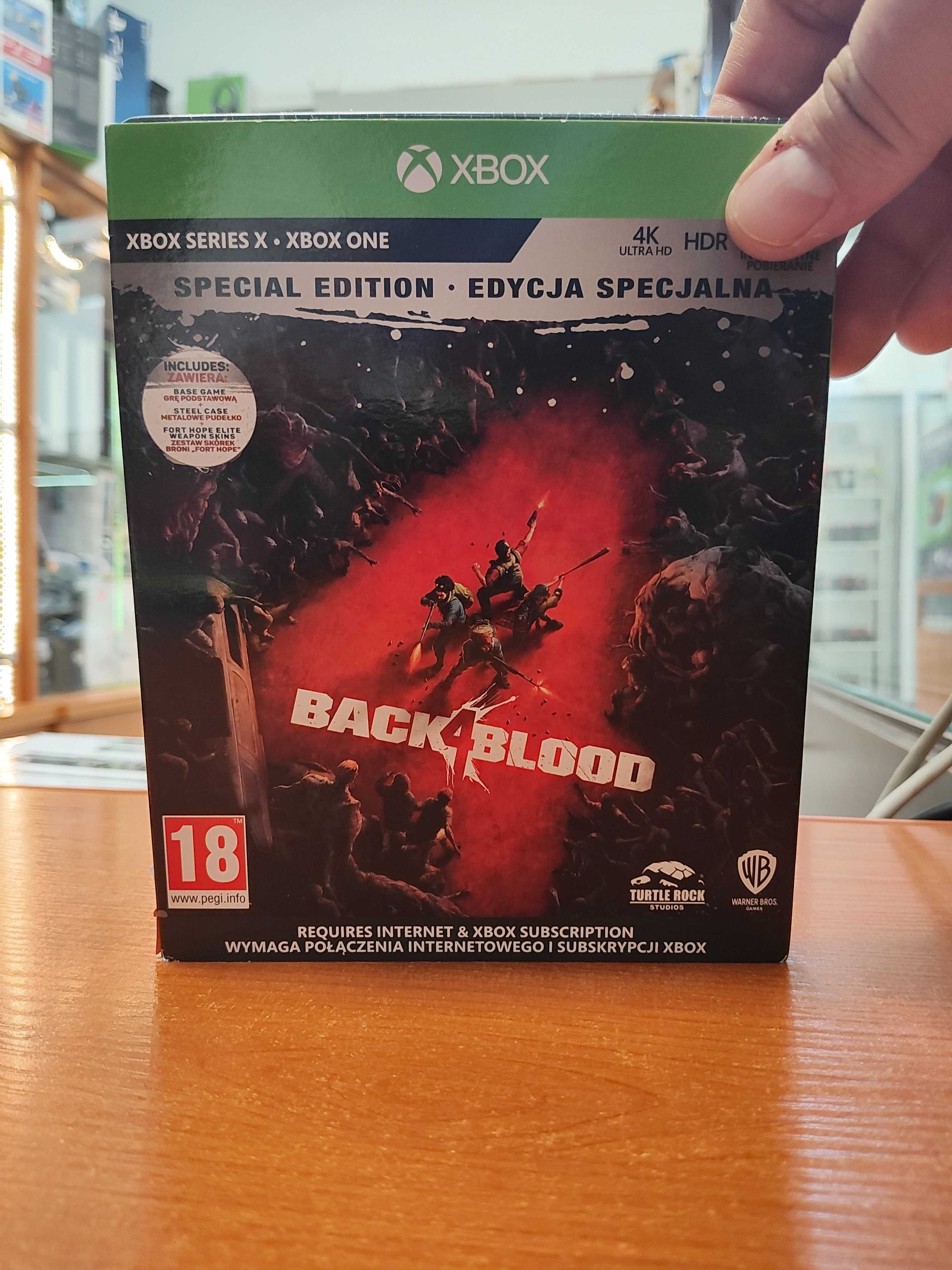 Back 4 Blood XBOX ONE Series X PL Nowa Folia Sklep Wysyłka Wymiana
