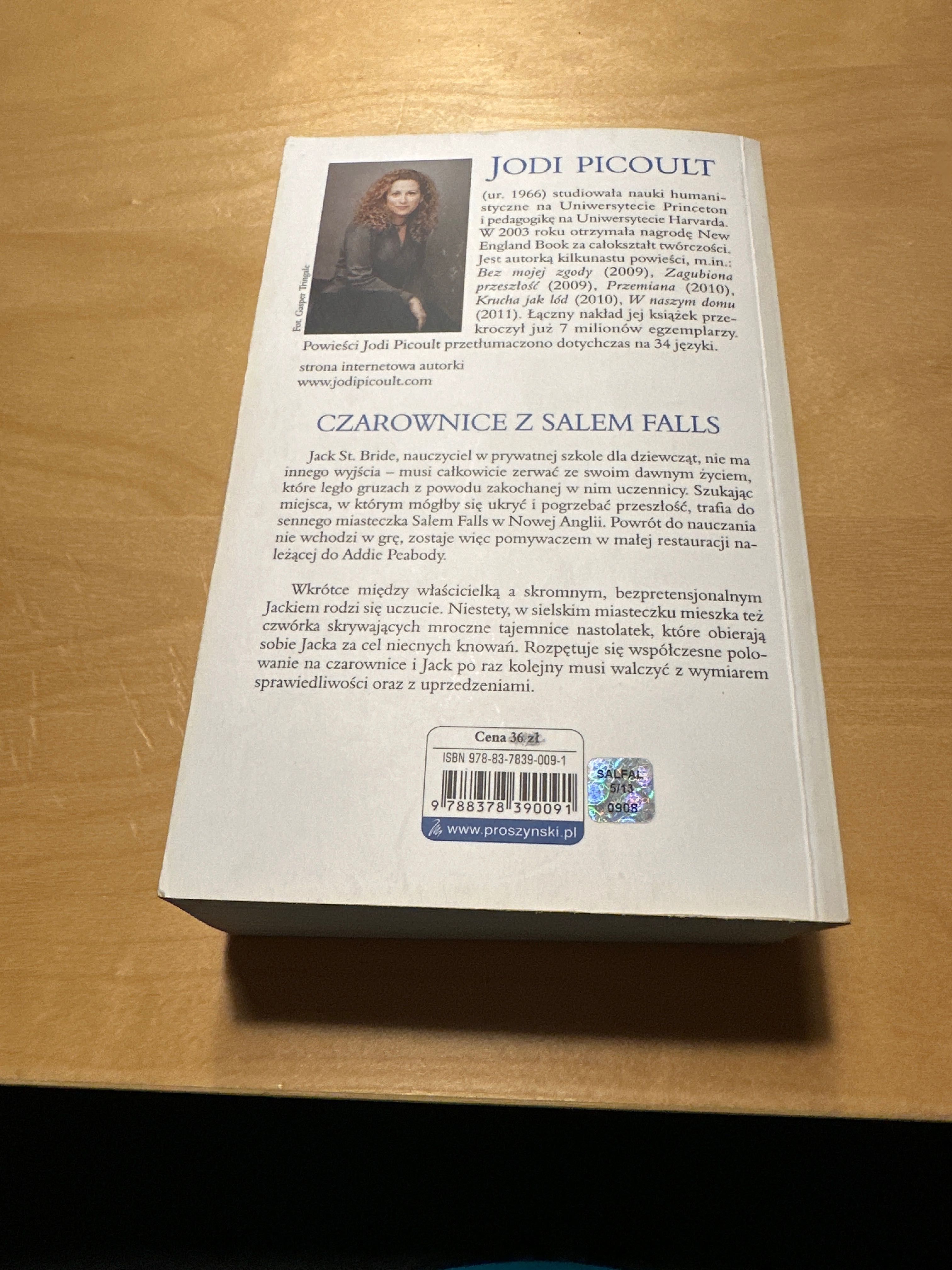 Książka „Czarownice z Salem Falls” Jodi Picoult