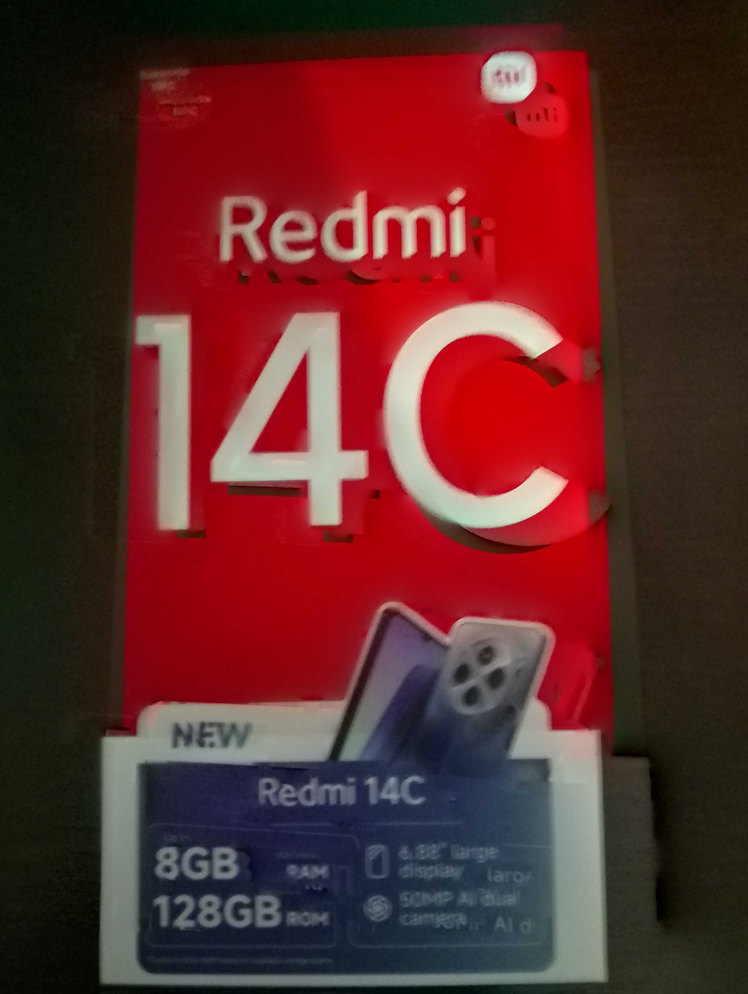 Smartfon Xiaomi Redmi 14C 128GB/4GB+4GB ext. 6,88" 50Mpix Czarny