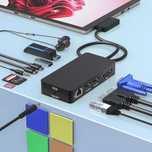 Stacja dokująca Surface 12w1 z 3 wyświetlaczami HDMI/VGA/LAN