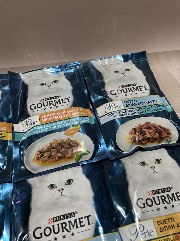 Вологий корм для котів Courmet Влажный корм для котов Courmet