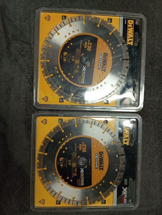 Discos diamante dewalt novos