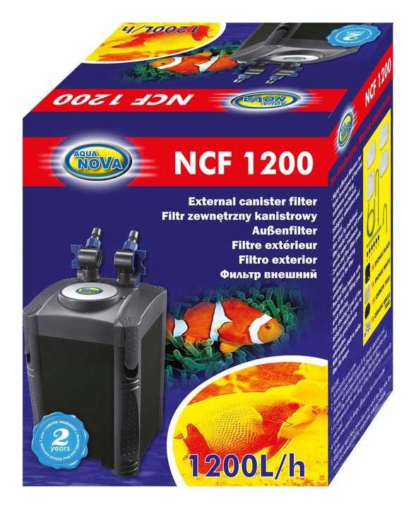 Filtr zewnętrzny AQUA NOVA NCF-1200 do 400 l-